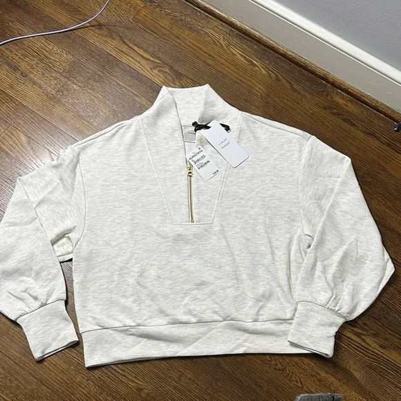NWT Ladies Varley Davidson Sweat 1/2 Zip - Size Medium - Picture 1 of 11